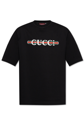 Gucci T - shirt with logo | Gucci Kids strawberries